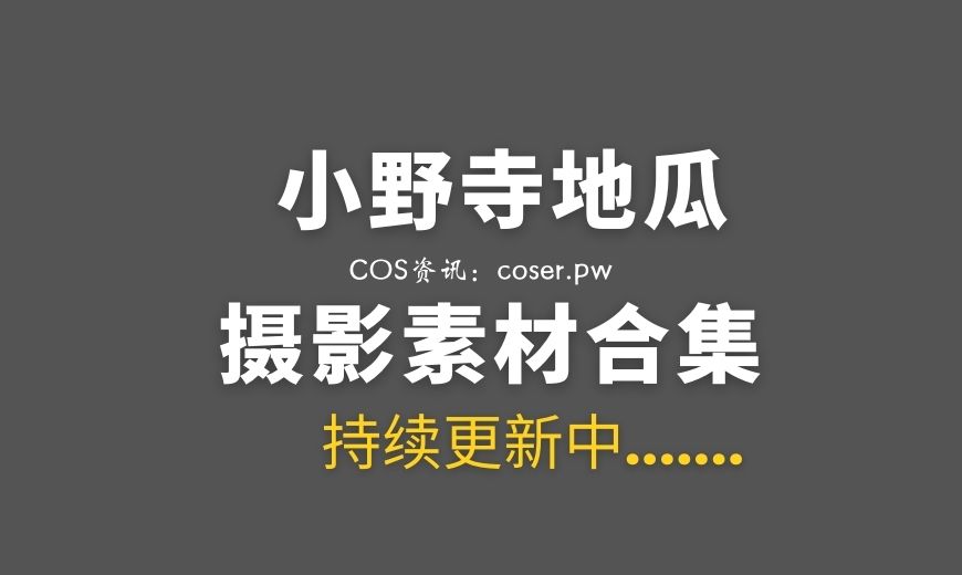 动漫博主 小野寺地瓜 13套COS作品合集[204P/2.05G]